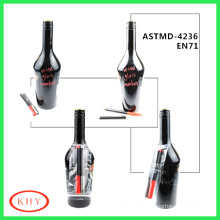 New designed non-toxic colorful wine marker to write on glass for party